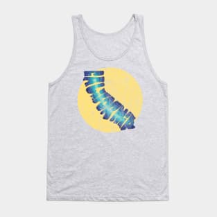 California Map Sunshine Tank Top